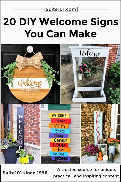 Design Ideas for Welcome Home Signs