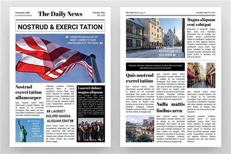 Design Newspaper Template Google Docs