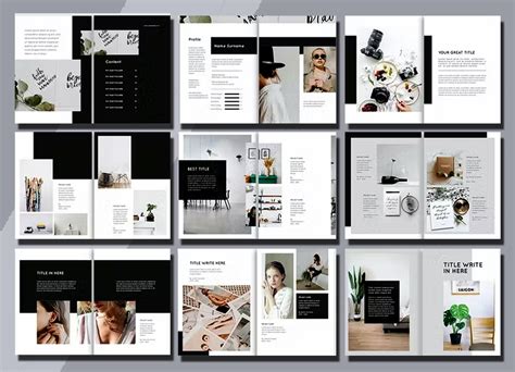 Design Portfolio Template in InDesign 3