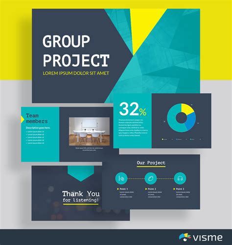 Design project presentation template example 10