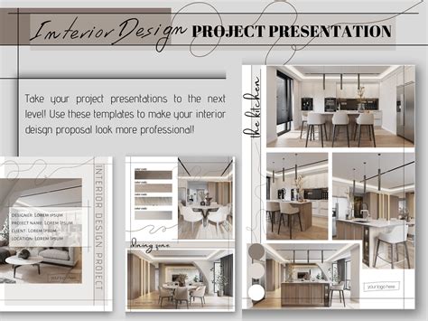 Design project presentation templates