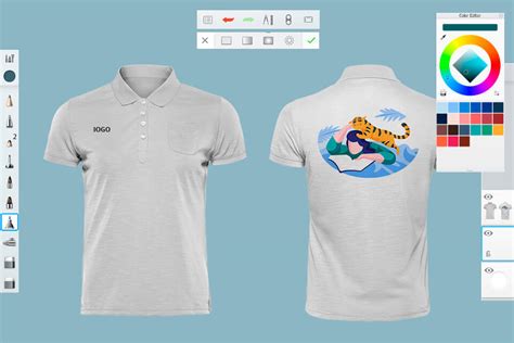 Design Software for T Shirt Polo Templates