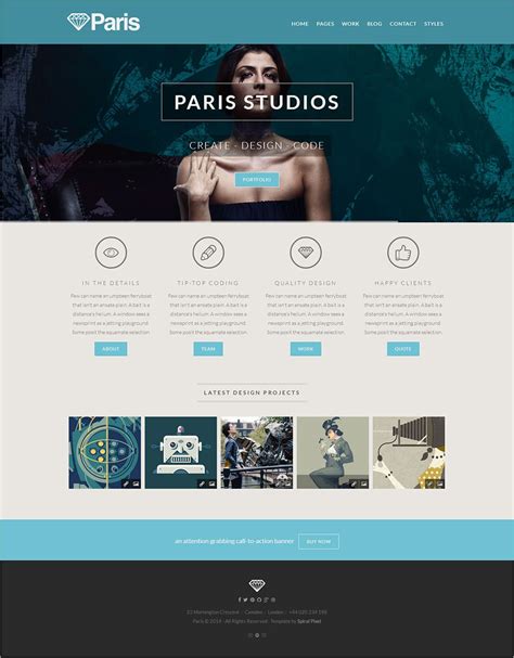 Websites for free design templates