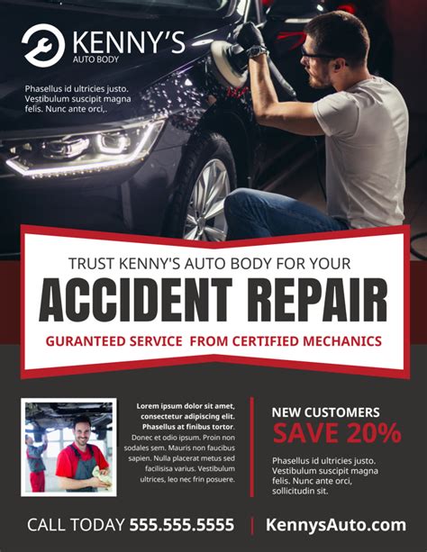 Design Tips for Your Auto Repair Shop Flyer