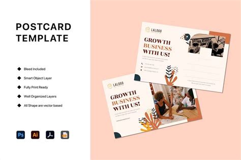 Free InDesign Postcard Templates for Creative Designs