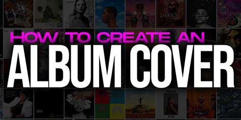 Creating your own album cover poster