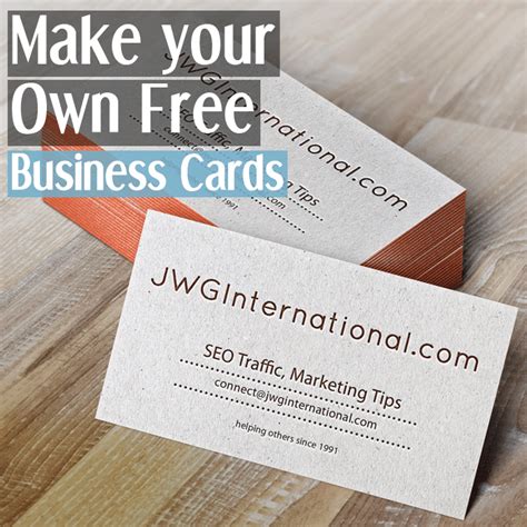 Design Your Own Business Card Templates