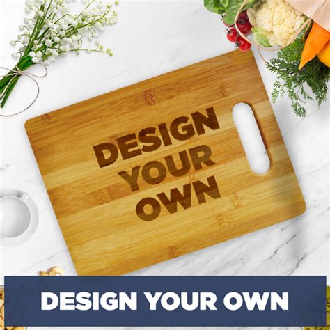 Design your own cutting board template