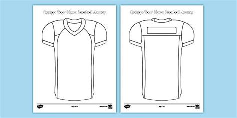 Design Your Own Jersey Template