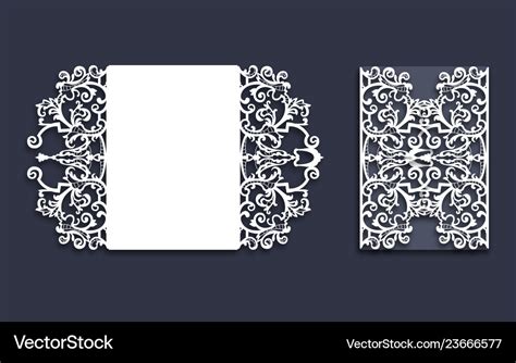 Design Your Own Laser Cut Wedding Invitation Template