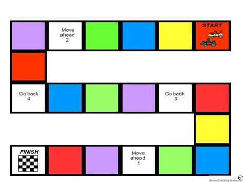 Designing a Blank Game Board Template