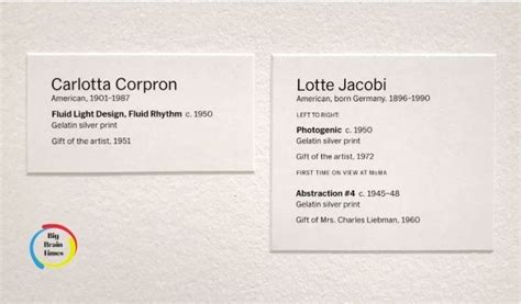 Designing Effective Exhibit Labels For Galleries