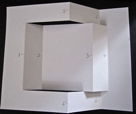 Designing folding card templates for Word