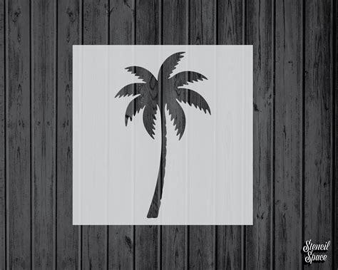 Designing Your Own Palm Tree Stencils