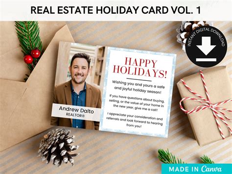 Designing Real Estate Christmas Cards