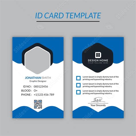 Designing a Word ID Card Template