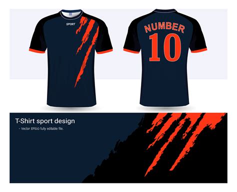 Designing Your Own Football Jersey Template