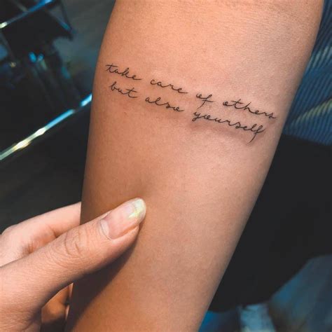 Designing Your Quote Tattoo