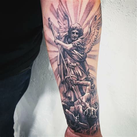 Designing your St Michael Archangel tattoo