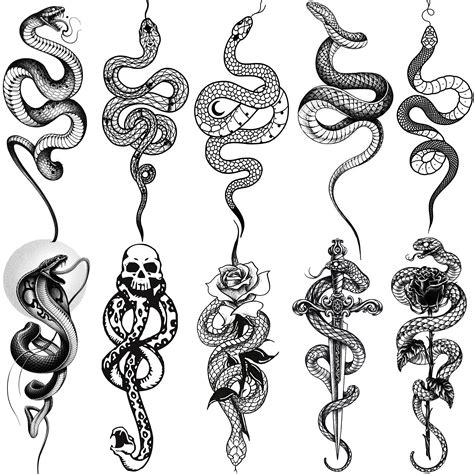 Designs for snake tattoos