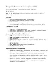 Desmopressin monitoring and maintenance