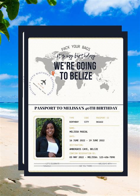 Destination Birthday Party Program