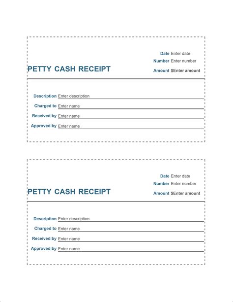 Detailed Cash Receipt Template Word