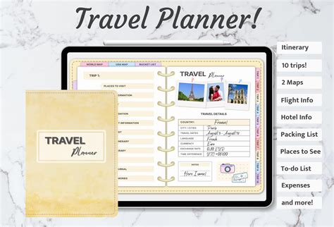 Detailed Vacation Planner