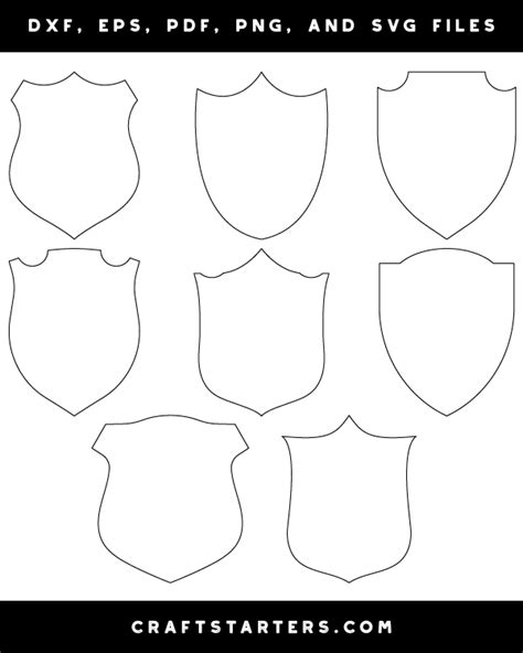 Detective's Badge Template