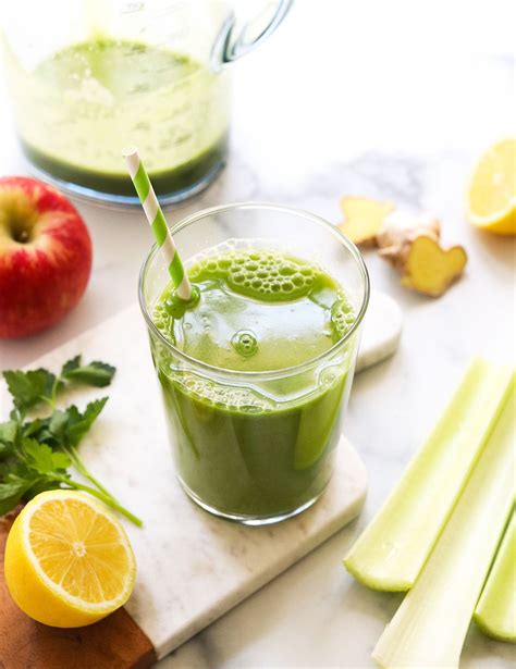 Detox juice made from fresh fruits and vegetables