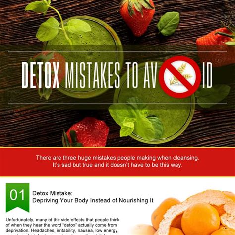 Common detox mistakes