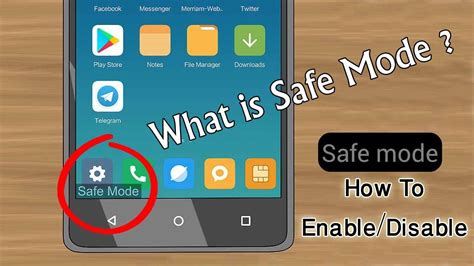 Device Safe Mode Option