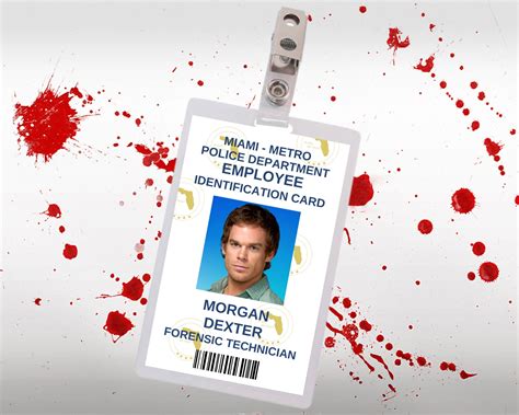 Dexter Morgan ID Badge Variant 4