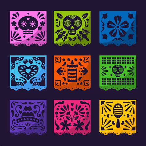 Papel Picado for Dia de los Muertos