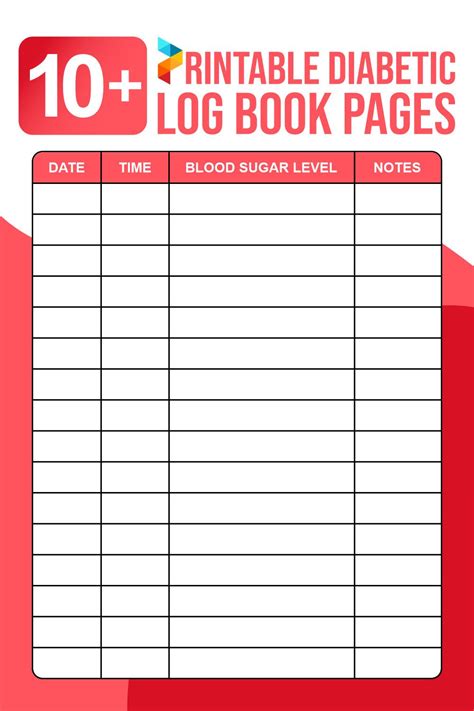 Diabetes Log Book