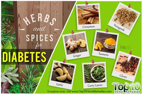 Diabetes Remedies Spices Image