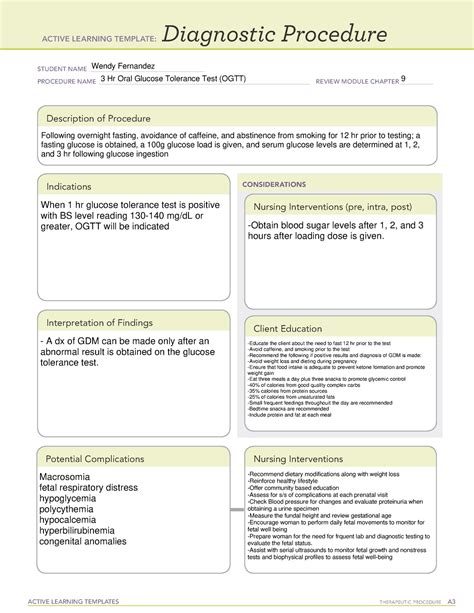 Diagnostic procedure step 3