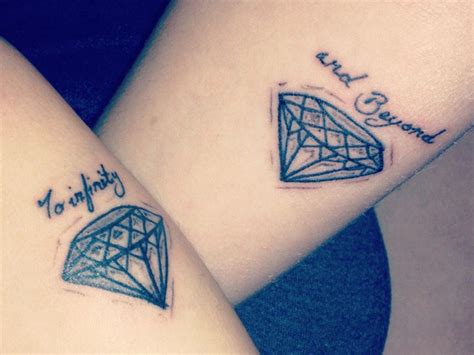 Diamond tattoo ideas for couples