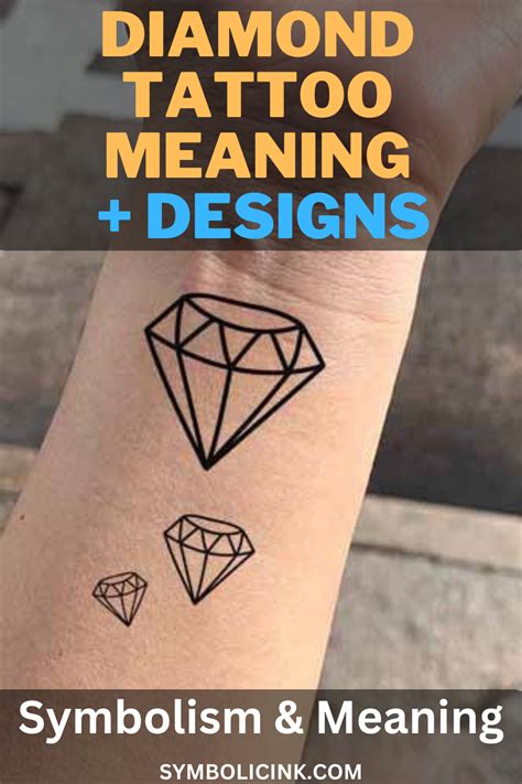 Diamond tattoo meaning