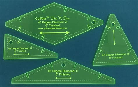 Diamond Template Sewing Project