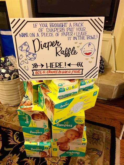 Diaper Raffle Games