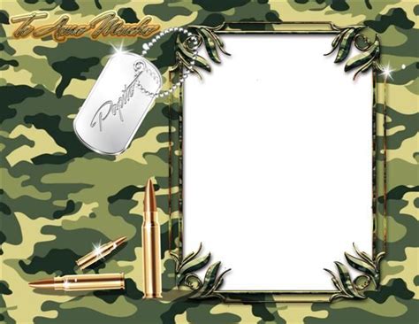 Dibujar a papá con fondo militar