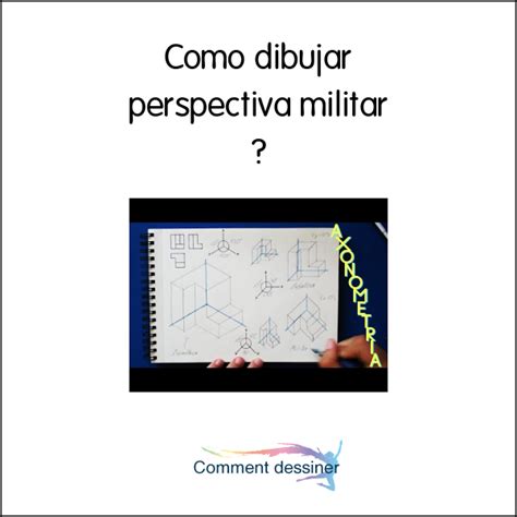 Dibujar a papá con perspectiva militar