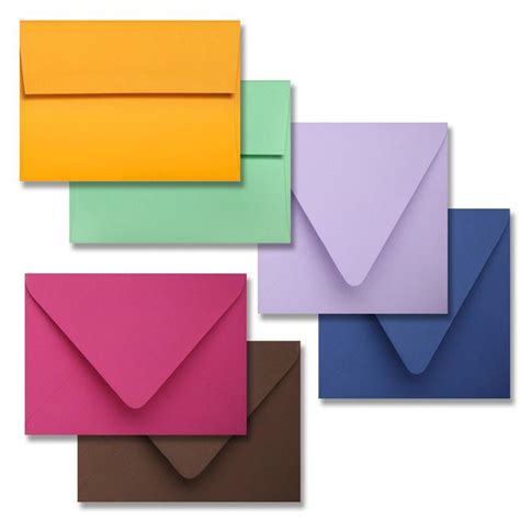 9x12 Window Envelope in Different Color