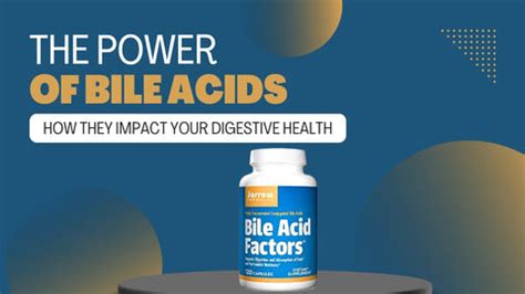 Digestive health and bile acids