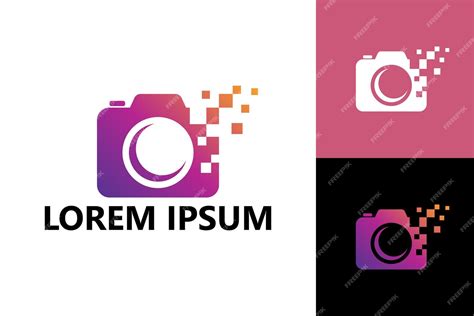 Digital camera logo template