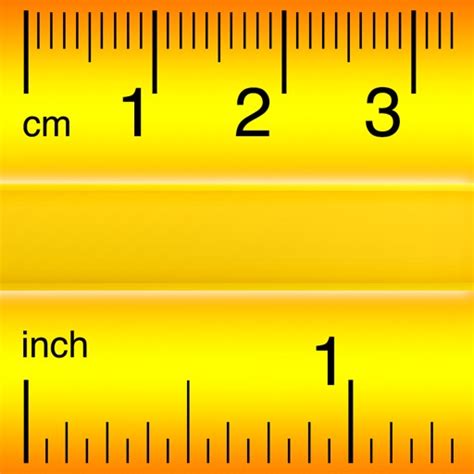 Digital Centimeter Ruler Image