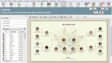 Digital Family Tree Software