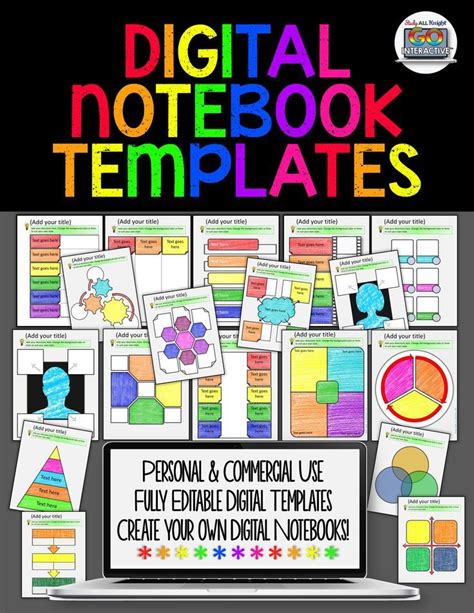 Digital Interactive Notebook Template 10