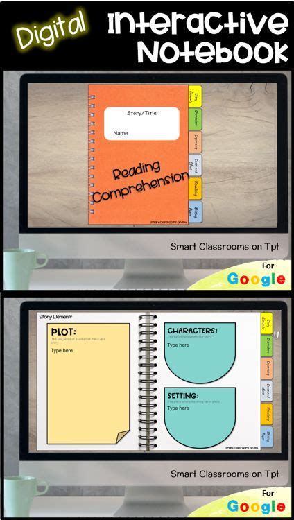 Digital Interactive Notebook Template 3